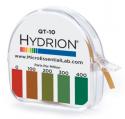 Test Paper Hydrion 0-100-200-300-400ppm Quaternary Sanitizers
